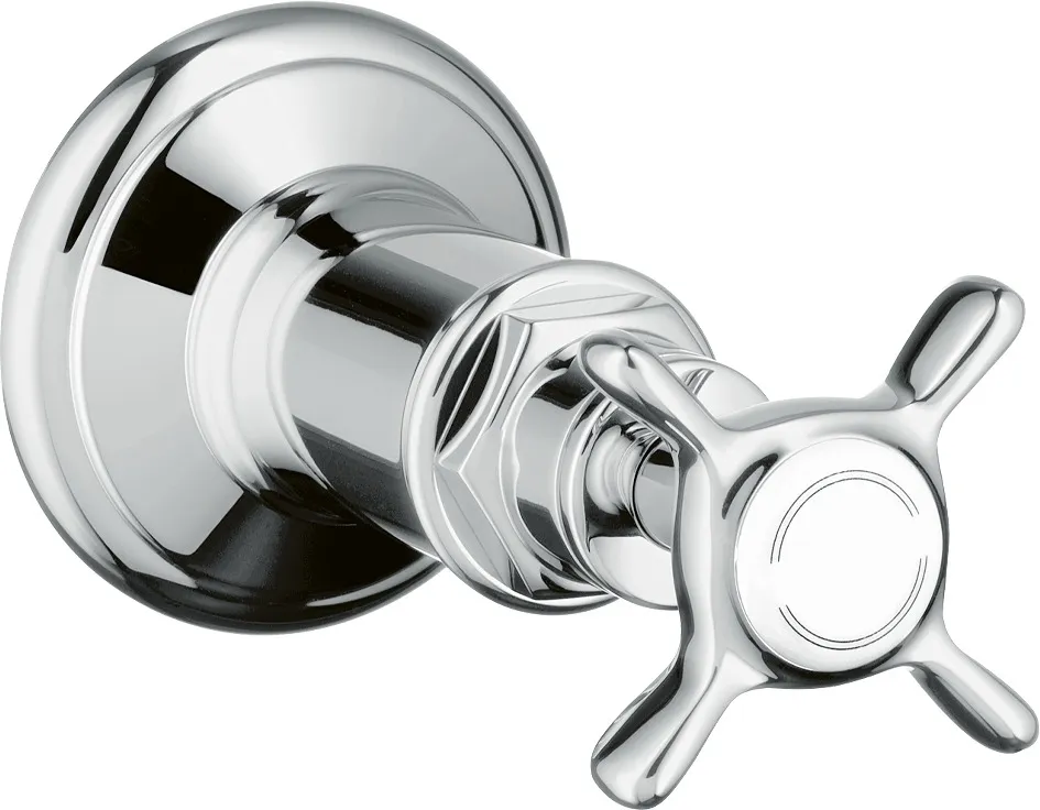 AXOR Montreux Shut-off valve for concealed installation with cross handle