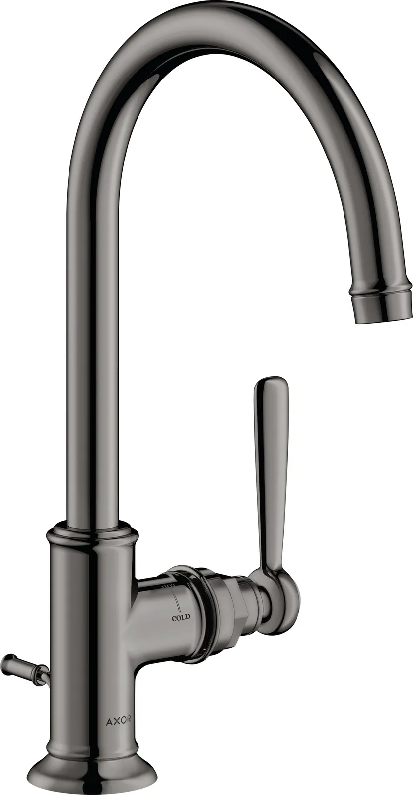 AXOR Montreux Single lever basin mixer 210 with lever handle and pop-up waste