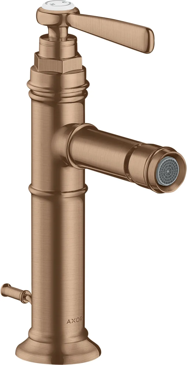 AXOR Montreux Single lever mixer for bidet with lever handle and pop-up waste