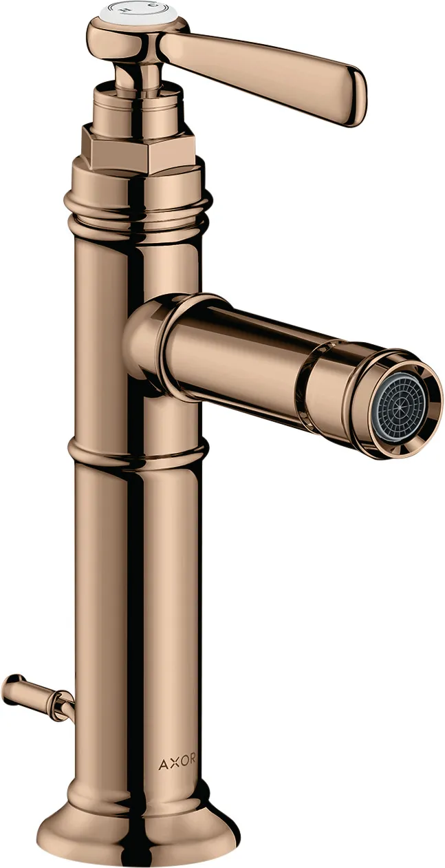AXOR Montreux Single lever mixer for bidet with lever handle and pop-up waste