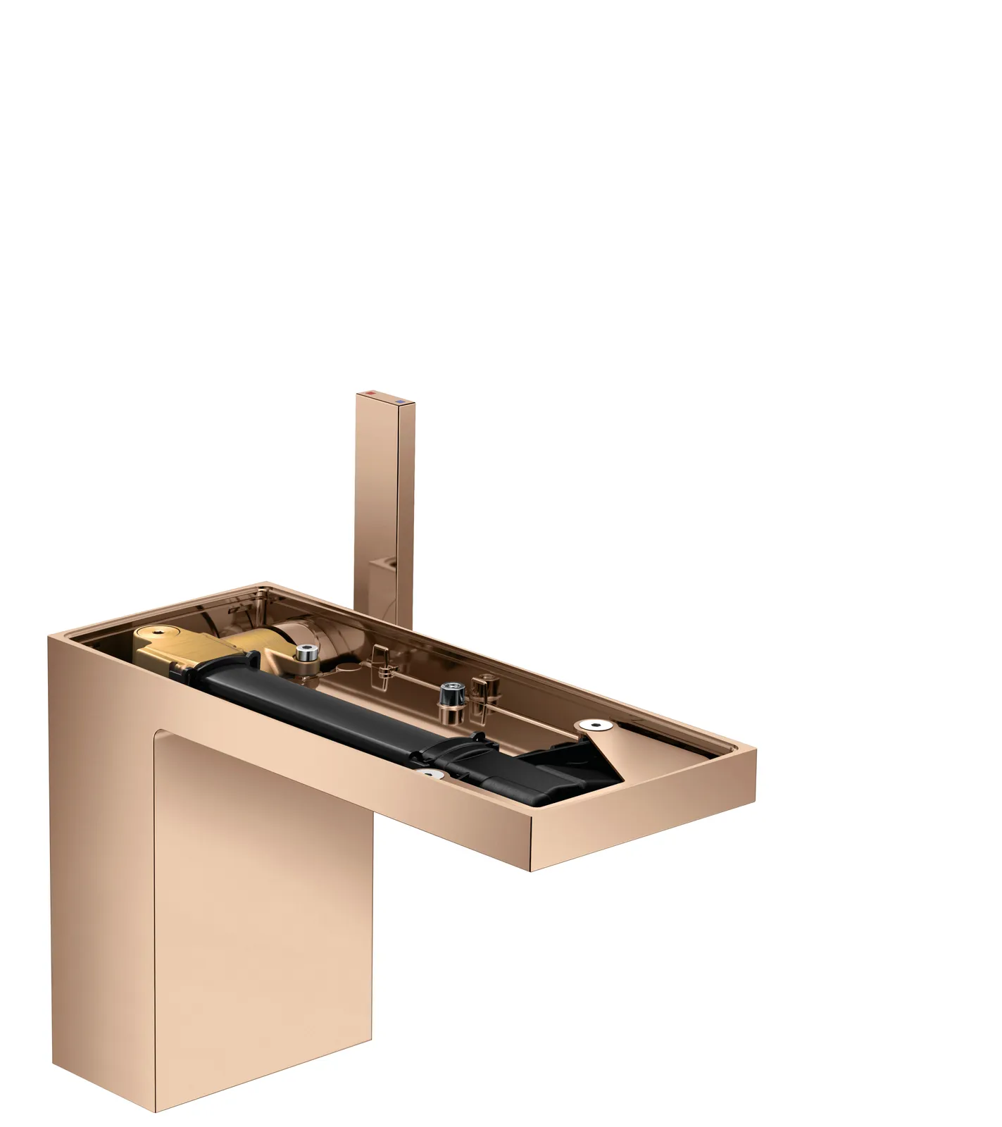 AXOR MyEdition Single lever basin mixer 110 with push-open waste without plate