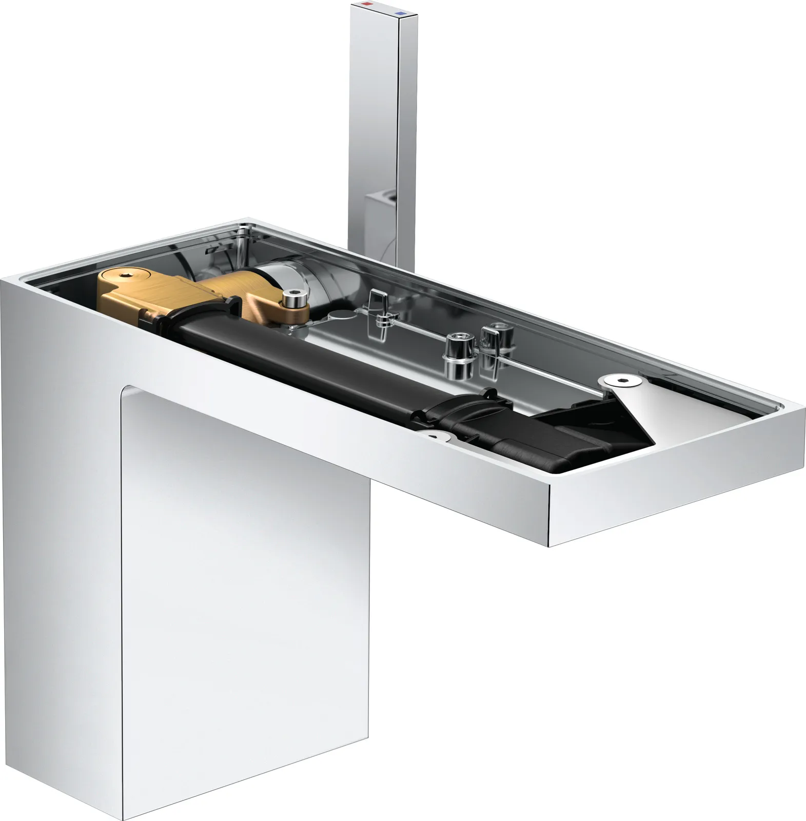 AXOR MyEdition Single lever basin mixer 110 with push-open waste without plate