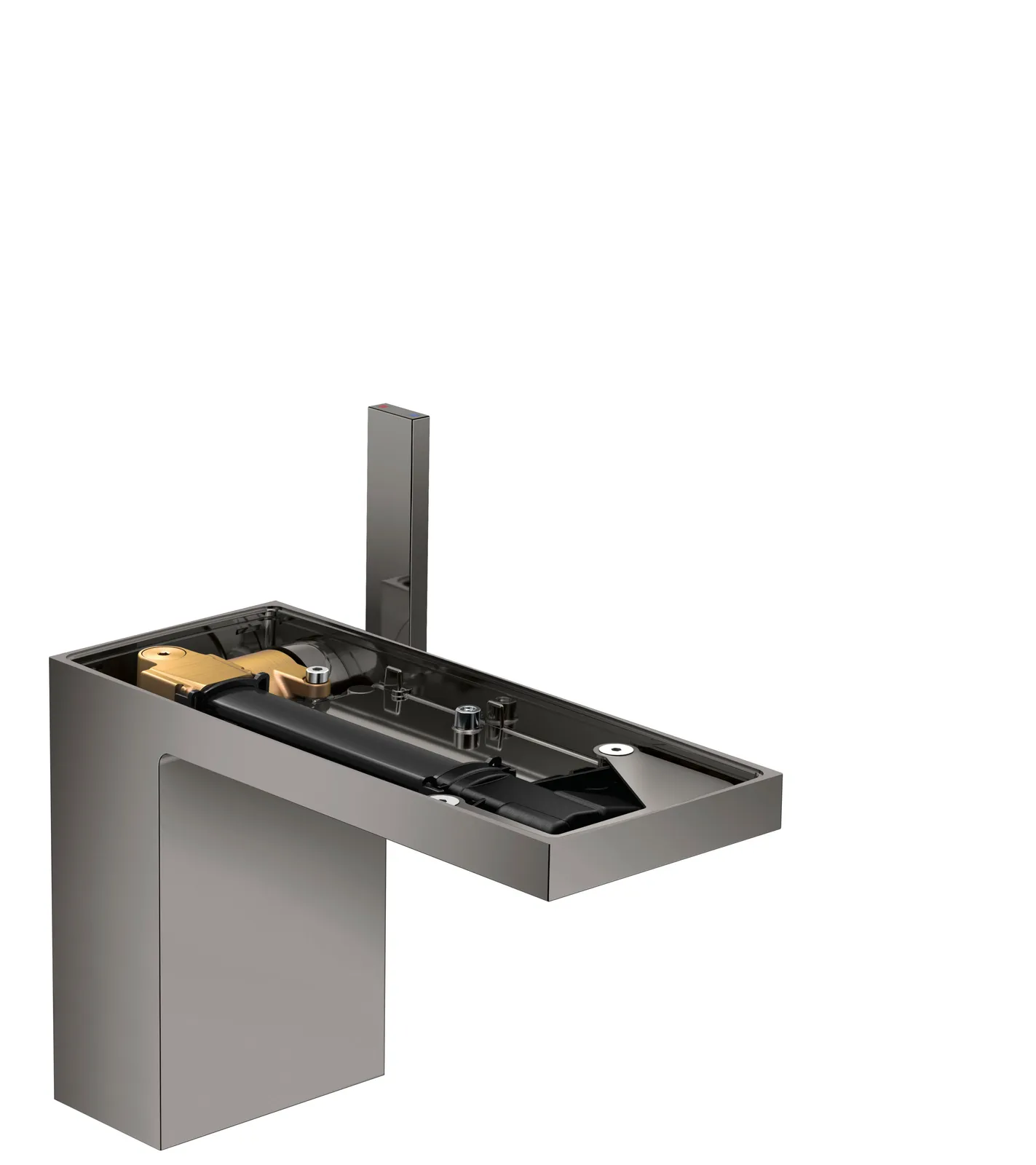 AXOR MyEdition Single lever basin mixer 110 with push-open waste without plate