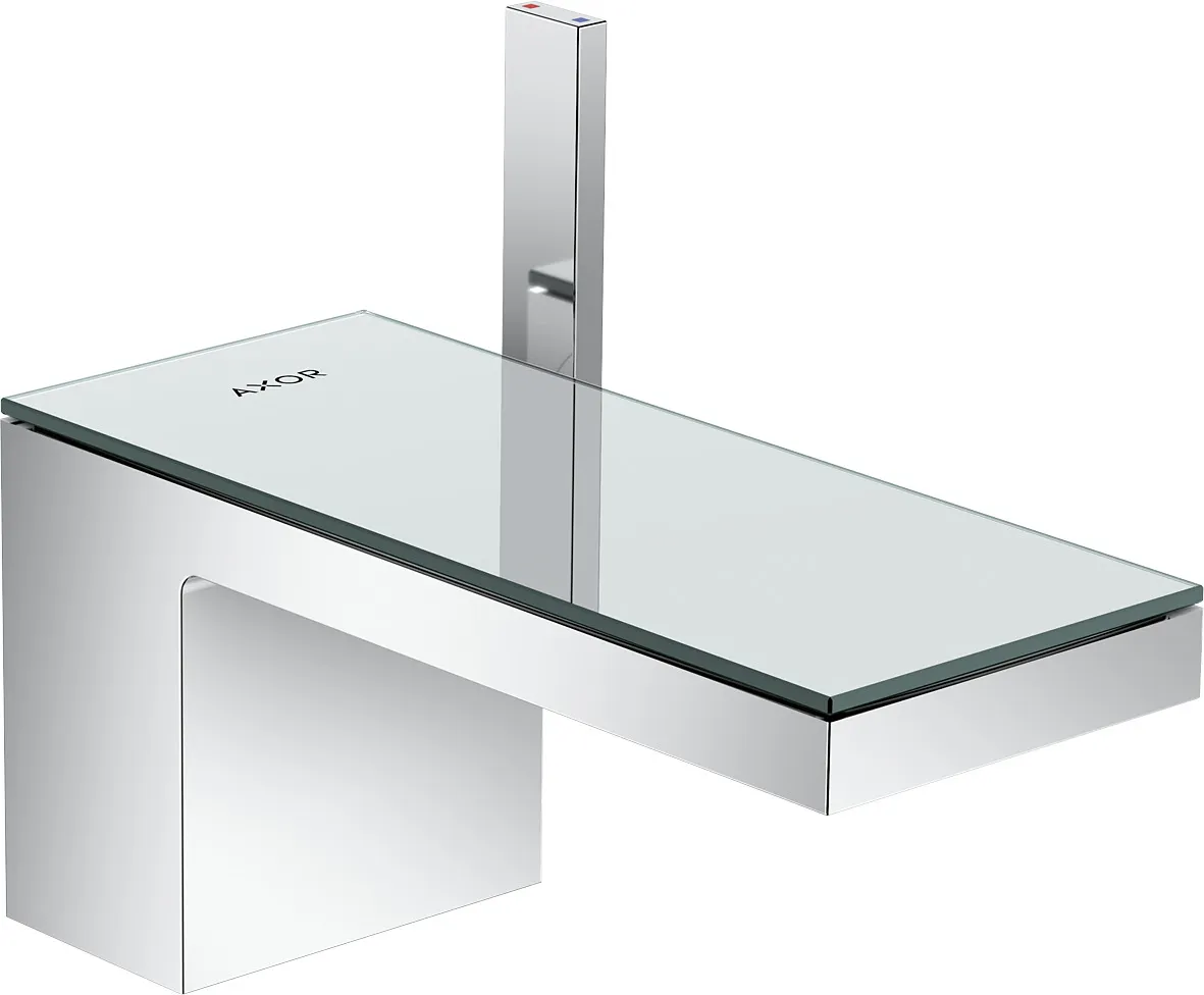 AXOR MyEdition Bir dastali lavabo aralashtirgichi 70, push-open drenaj klapani bilan