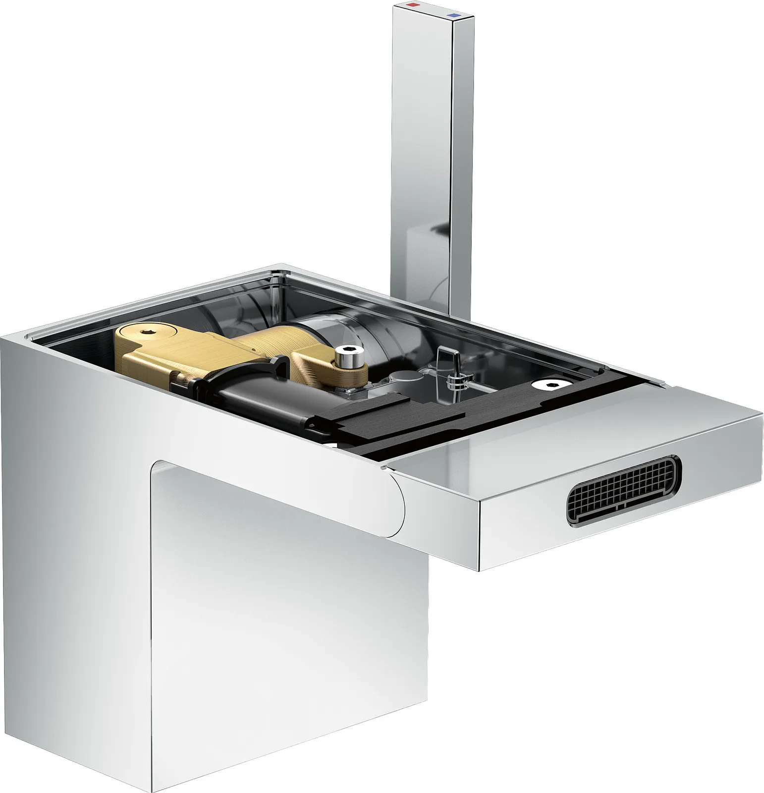 AXOR MyEdition Однорычажный смеситель для биде с донным клапаном push-open без plate
