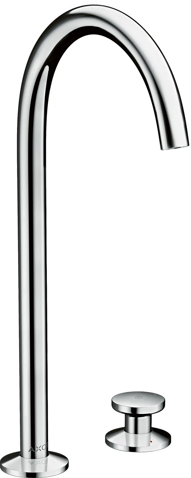 AXOR One Смеситель для раковины Select 260 на 2 отверстия с донным клапаном push-open