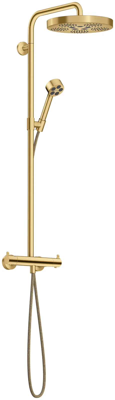 AXOR One Shower column Showerpipe with thermostat and overhead shower 280 1jet