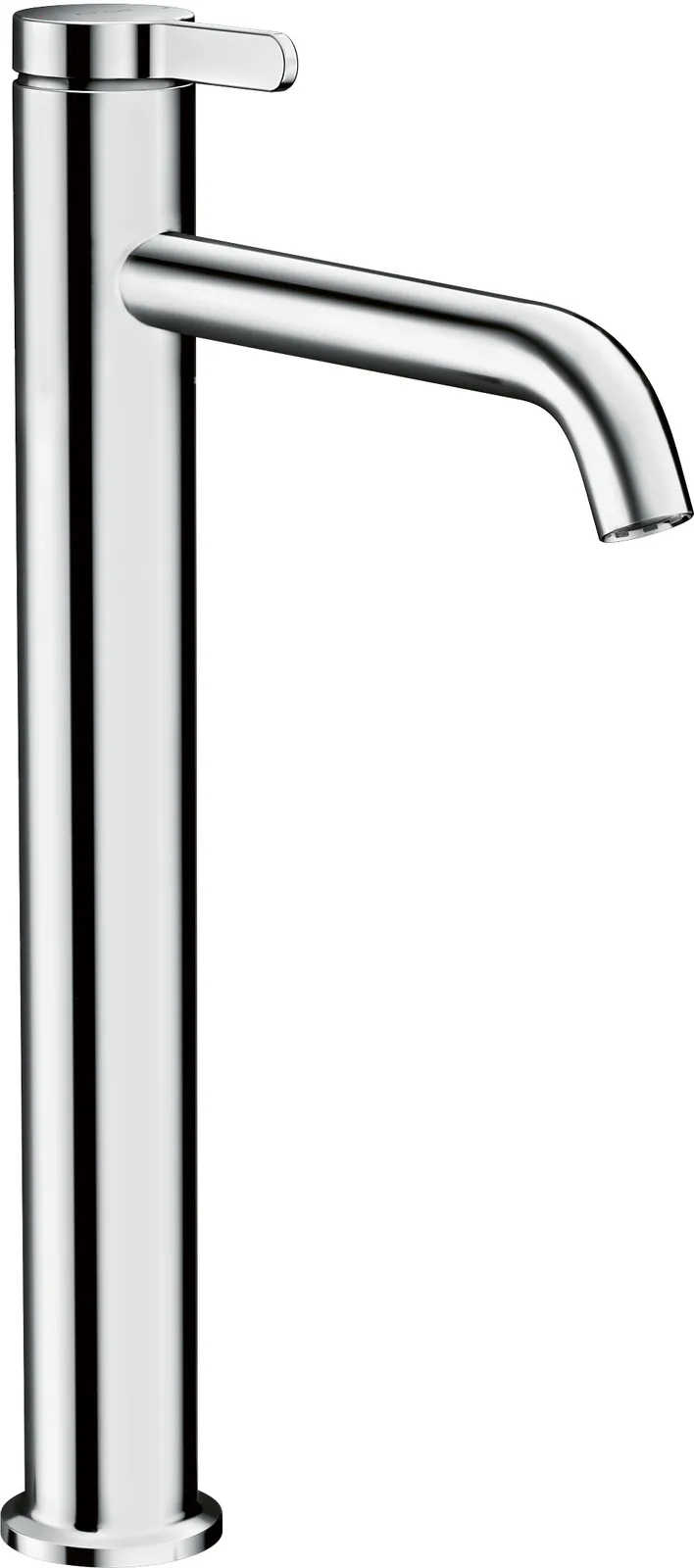 AXOR One Single lever basin mixer 260 with lever handle for vessel basins with waste