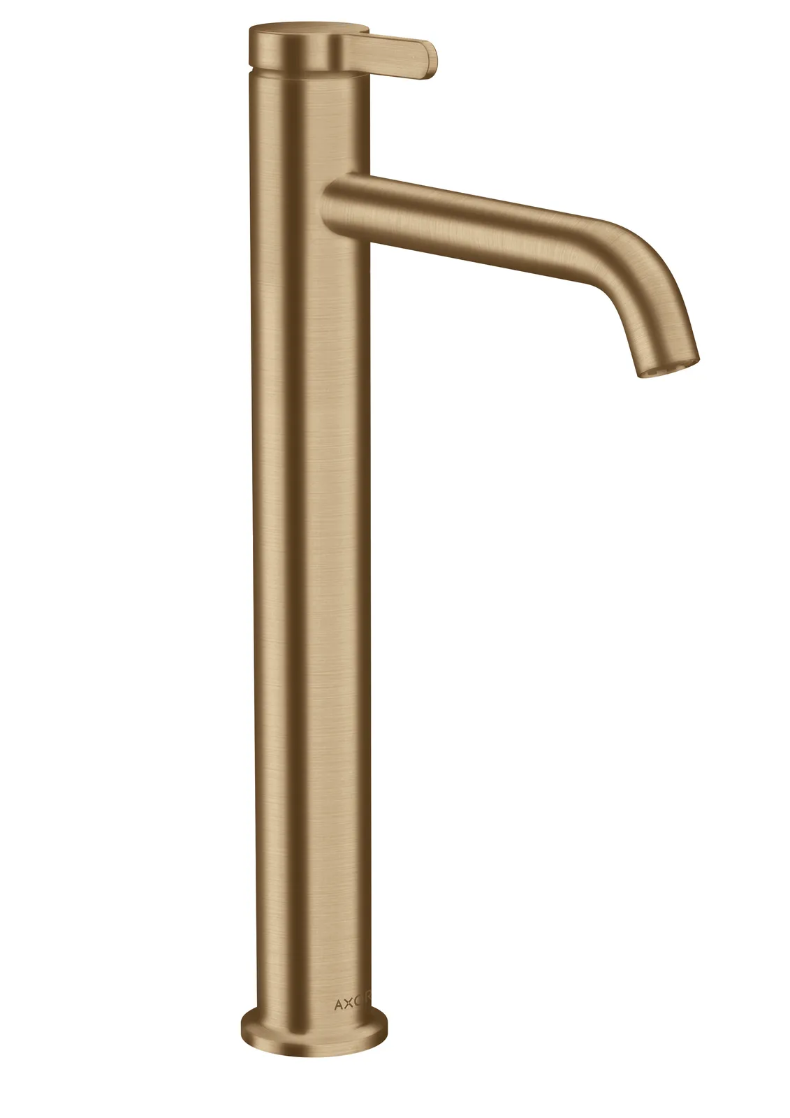 AXOR One Single lever basin mixer 260 with lever handle for vessel basins with waste