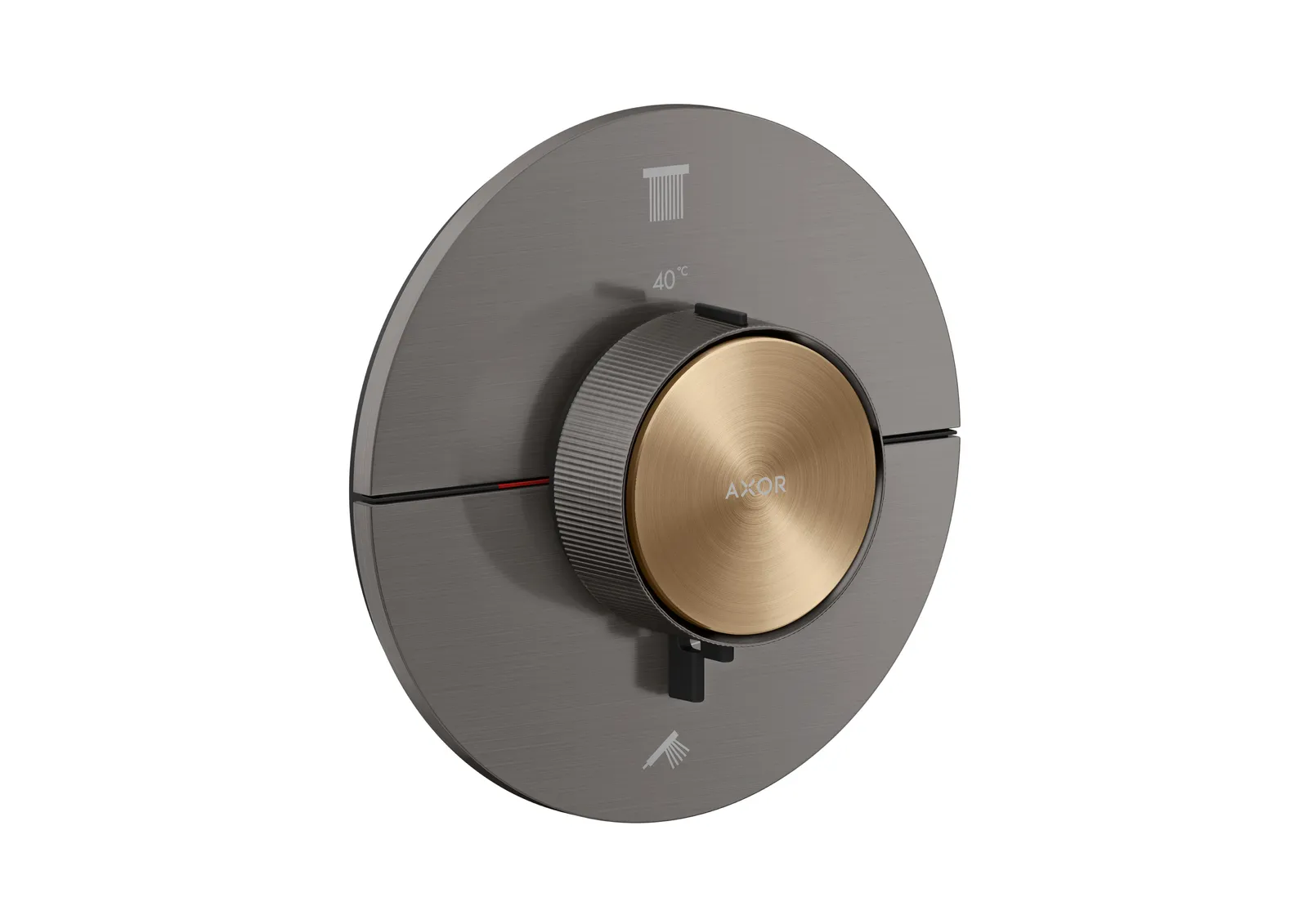 AXOR ShowerSelect ID Термостат для скрытого монтажа round для 2 функций (highlight: inlay)