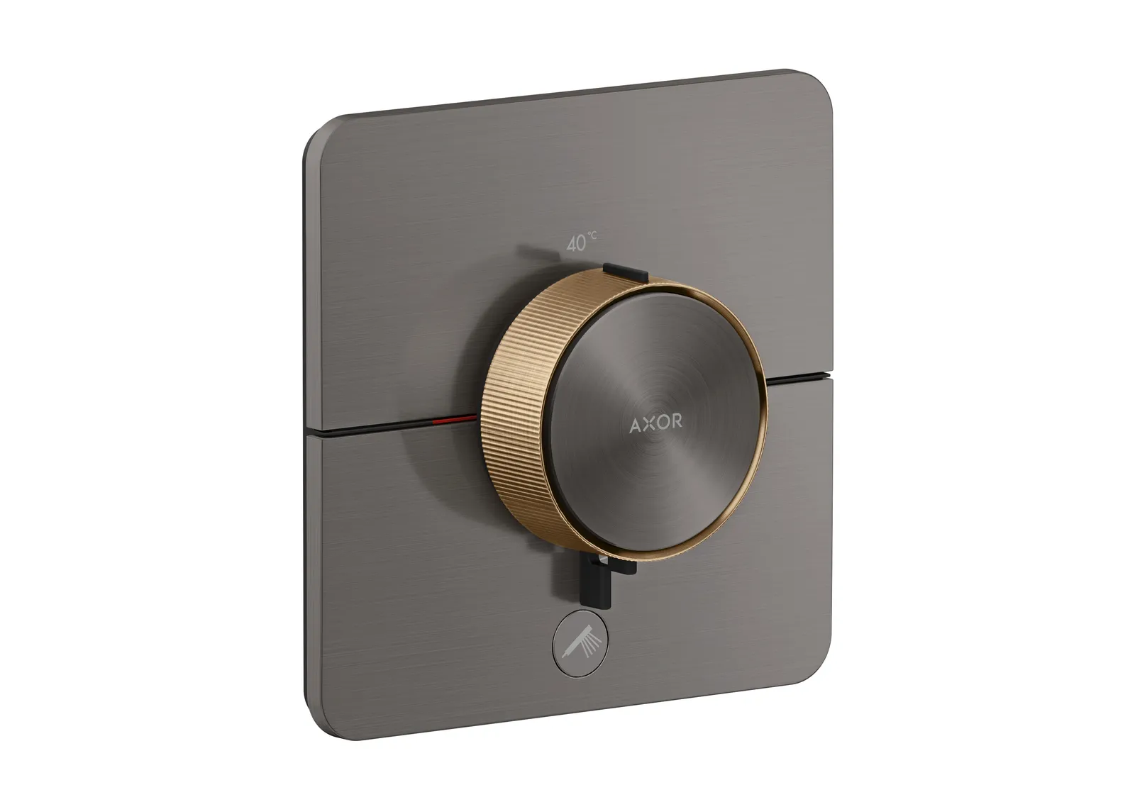 AXOR ShowerSelect ID Термостат HighFlow для скрытого монтажа SoftSquare для 1 функции и дополнительного выхода (highlight: rim)