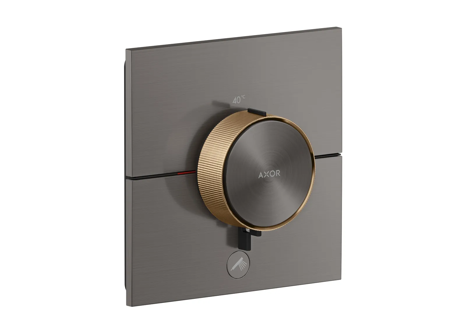AXOR ShowerSelect ID Термостат HighFlow для скрытого монтажа квадратного для 1 функции и дополнительного выхода (highlight: rim)