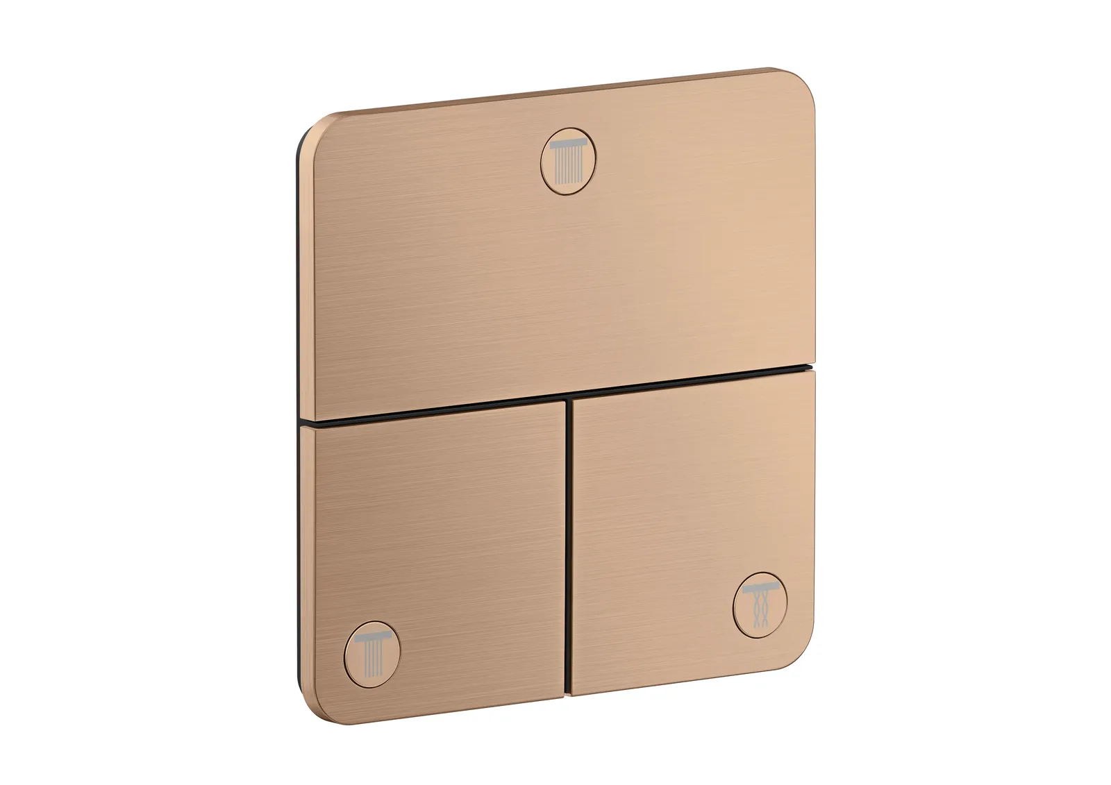 AXOR ShowerSelect ID Ventil, yashirin montaj softsquare uchun, 3 funksiyalar uchun