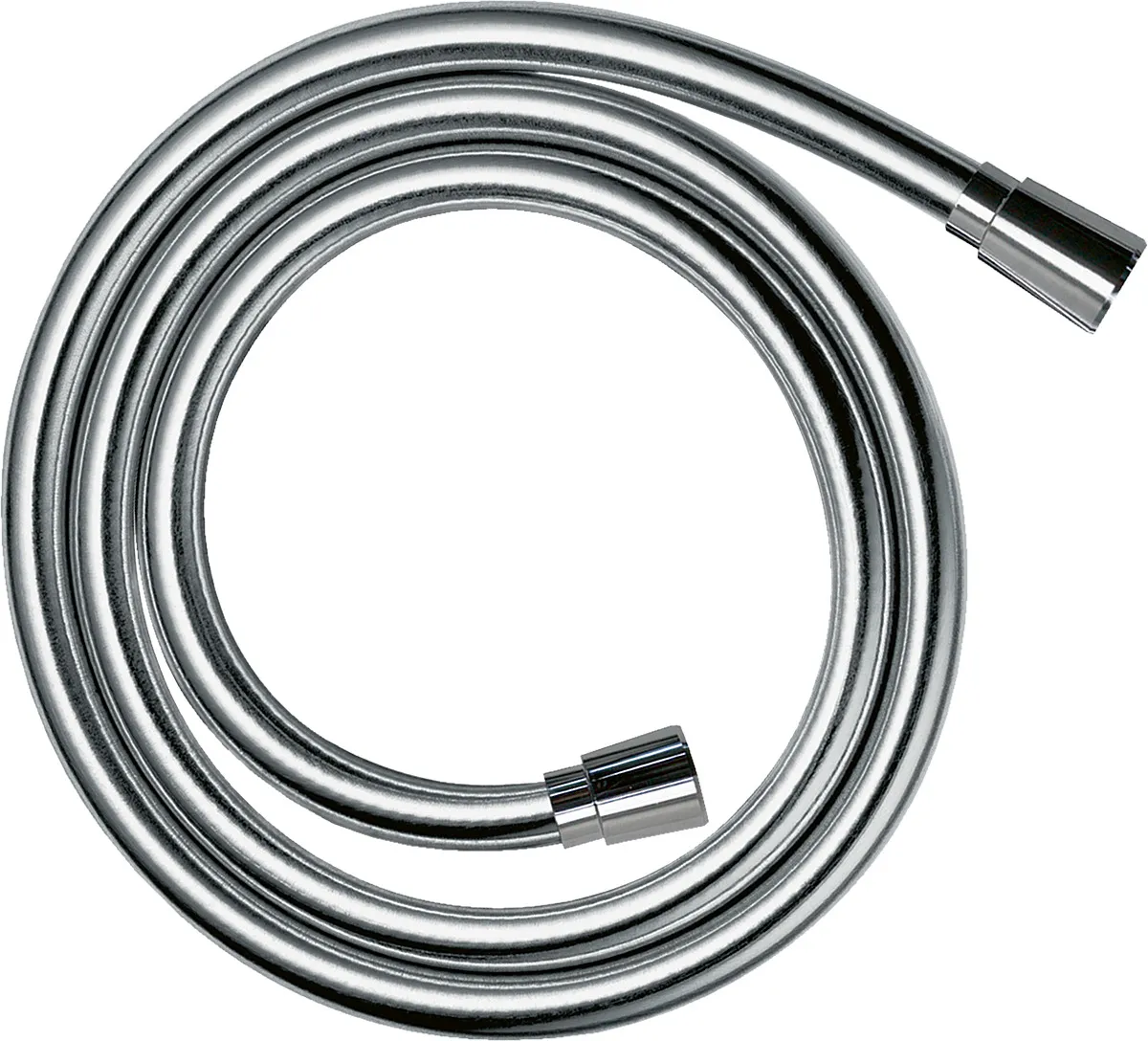 AXOR ShowerSolutions Metal effect shower hose 1.25 m with conical nuts
