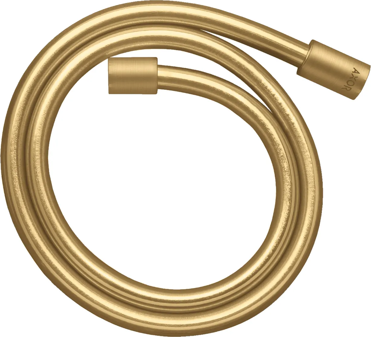 AXOR ShowerSolutions Metall effect dush shlangi 1.25 m, cylindrical nuts bilan