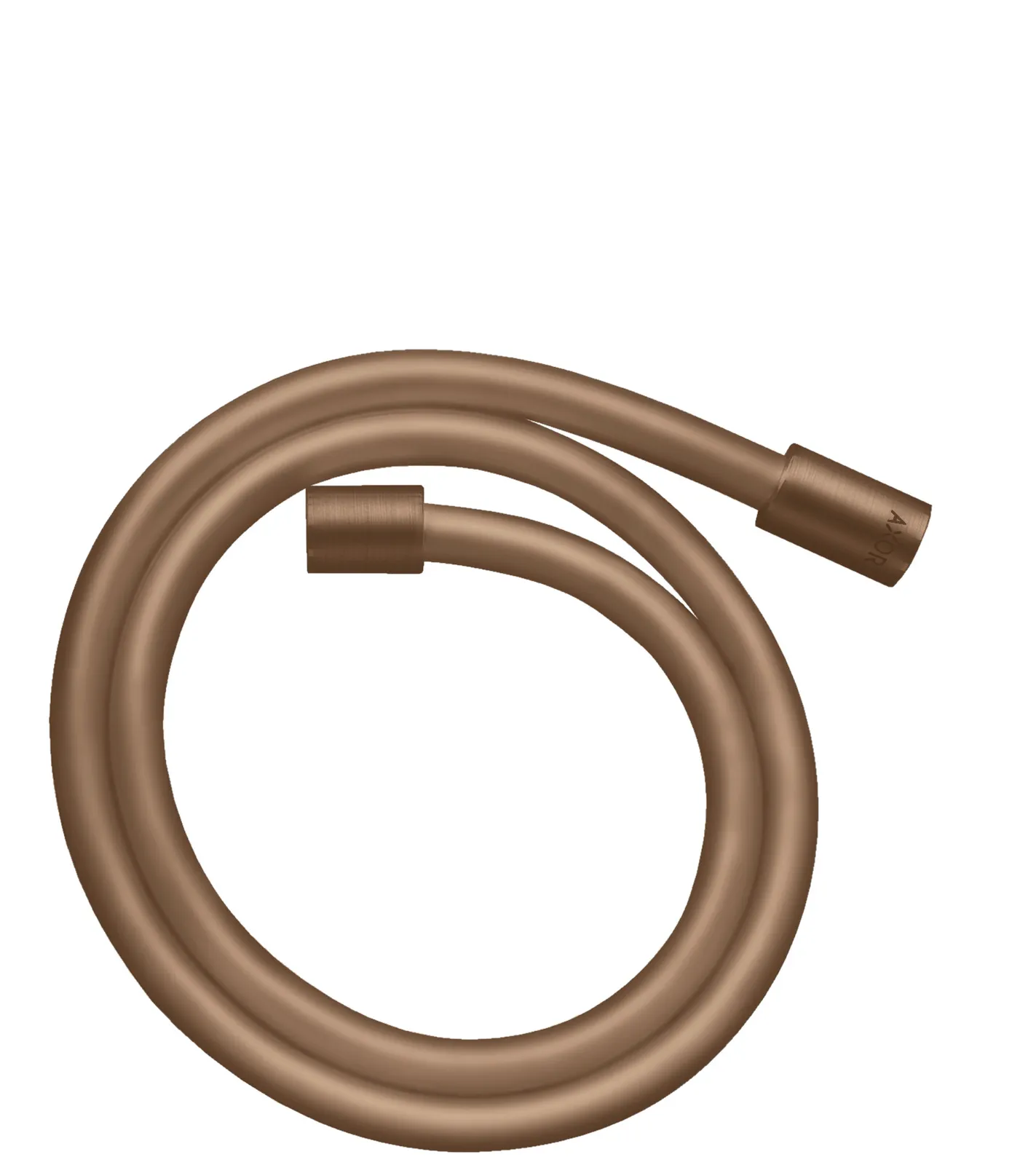 AXOR ShowerSolutions Metal effect shower hose 2.00 m with cylindrical nuts