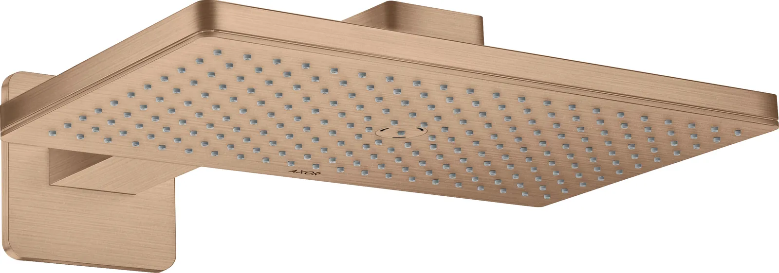 AXOR ShowerSolutions Yuqori dush 460/300 1jet, dush kronshteyni va softsquare rozetka bilan
