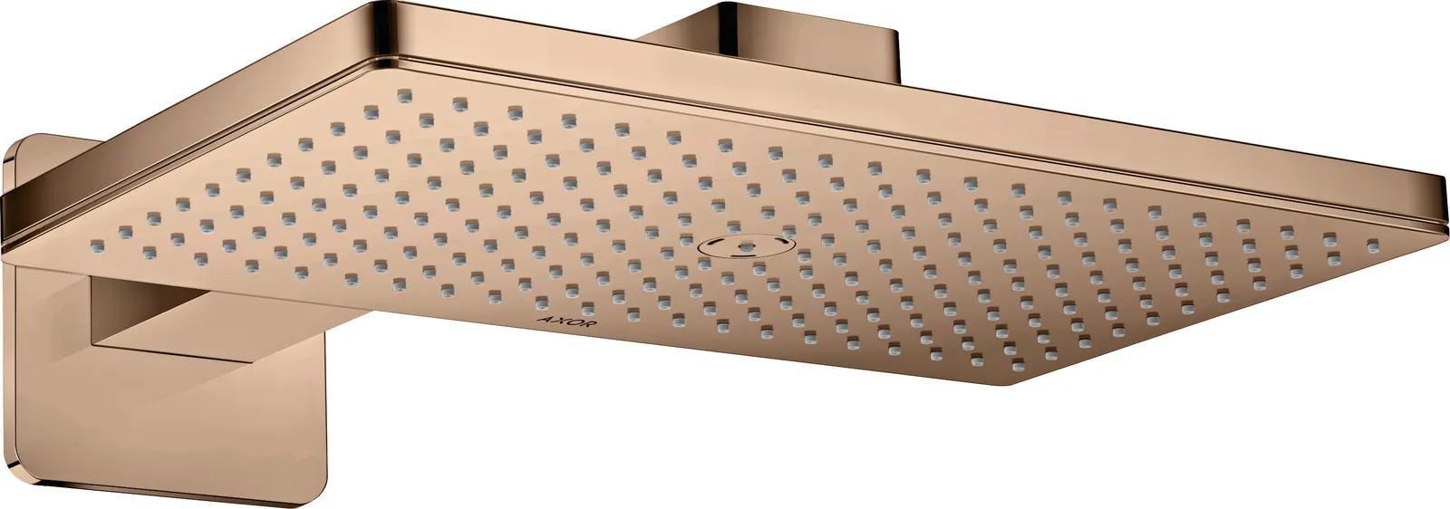 AXOR ShowerSolutions Yuqori dush 460/300 1jet, dush kronshteyni va softsquare rozetka bilan