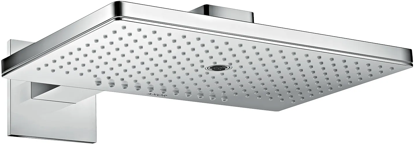 AXOR ShowerSolutions Верхний душ 460/300 3jet с душевым кронштейном и квадратным розеткой