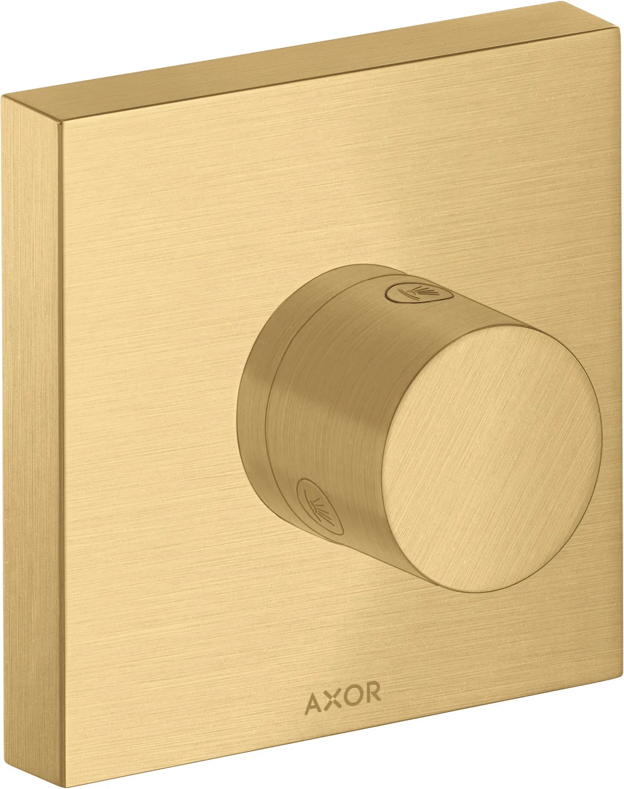 AXOR ShowerSolutions Shut-off/diverter Trio/Quattro 120/120 for concealed installation