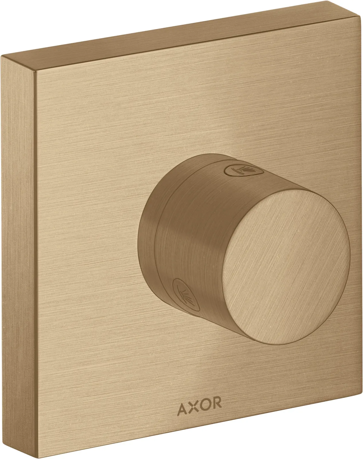 AXOR ShowerSolutions Shut-off/diverter Trio/Quattro 120/120 for concealed installation