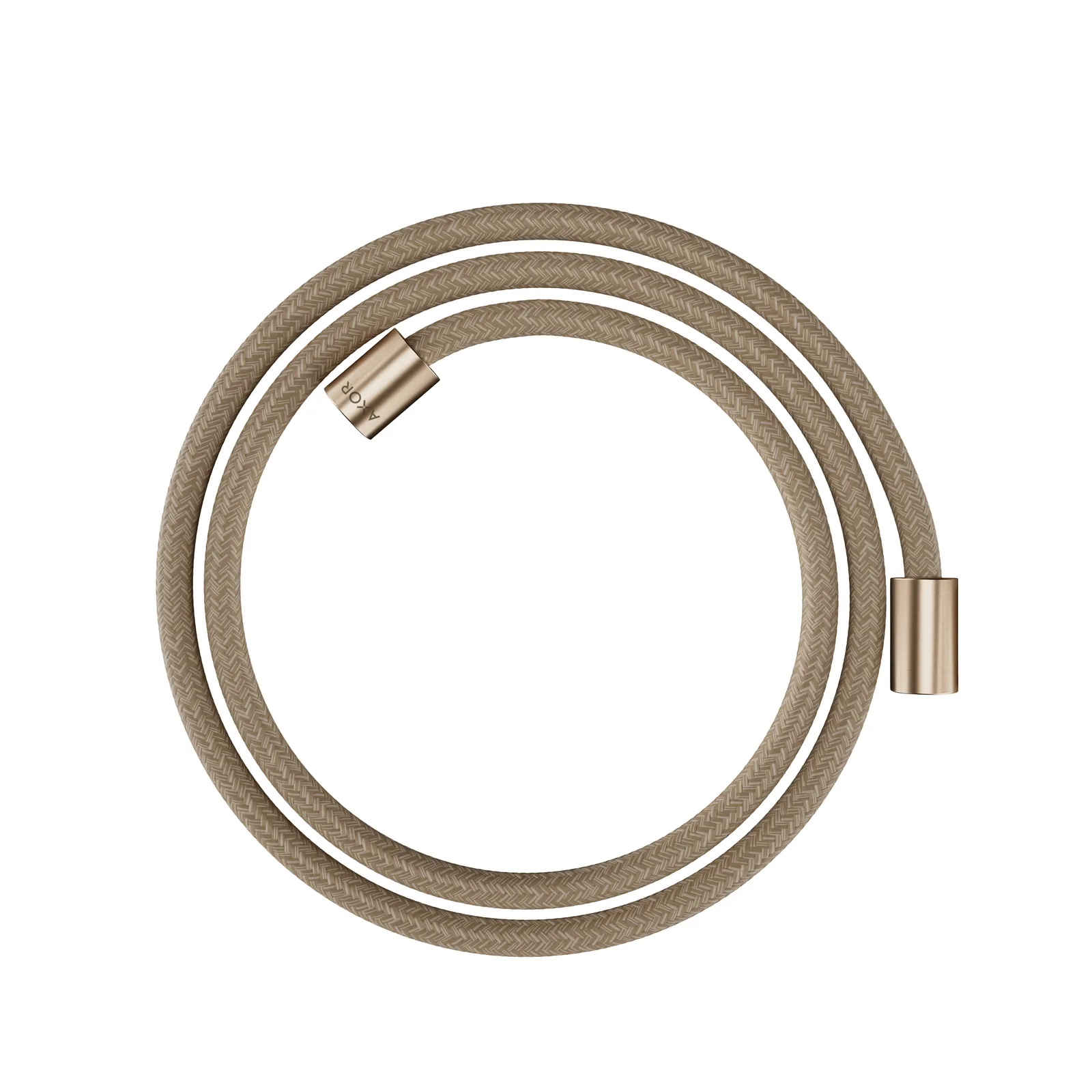 AXOR ShowerSolutions Tekstil dush shlangi 1.60 m, cylindrical nuts bilan