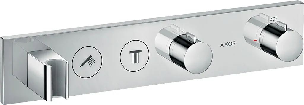 AXOR ShowerSolutions Thermostatic module Select 460/90 for concealed installation for 2 functions
