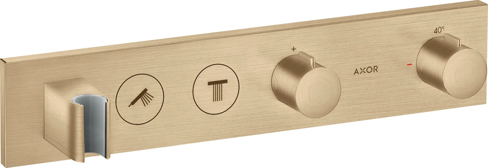 AXOR ShowerSolutions Thermostatic module Select 460/90 for concealed installation for 2 functions