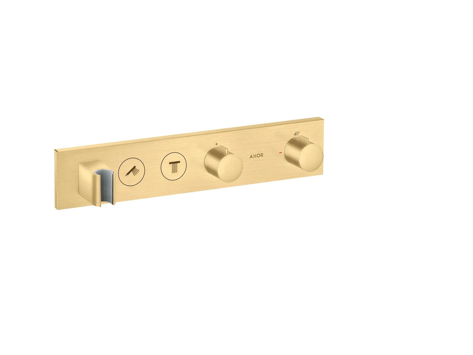 AXOR ShowerSolutions Thermostatic module Select 460/90 for concealed installation for 2 functions
