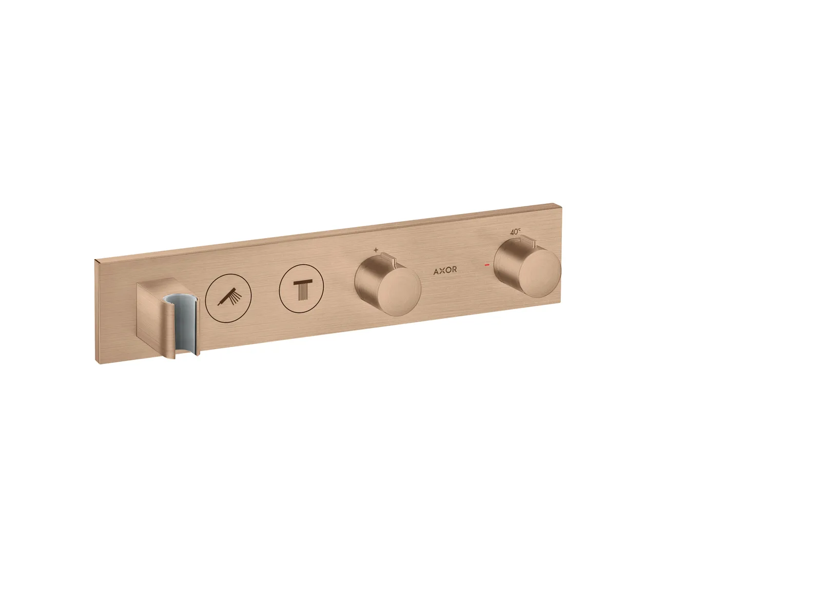 AXOR ShowerSolutions Thermostatic module Select 460/90 for concealed installation for 2 functions
