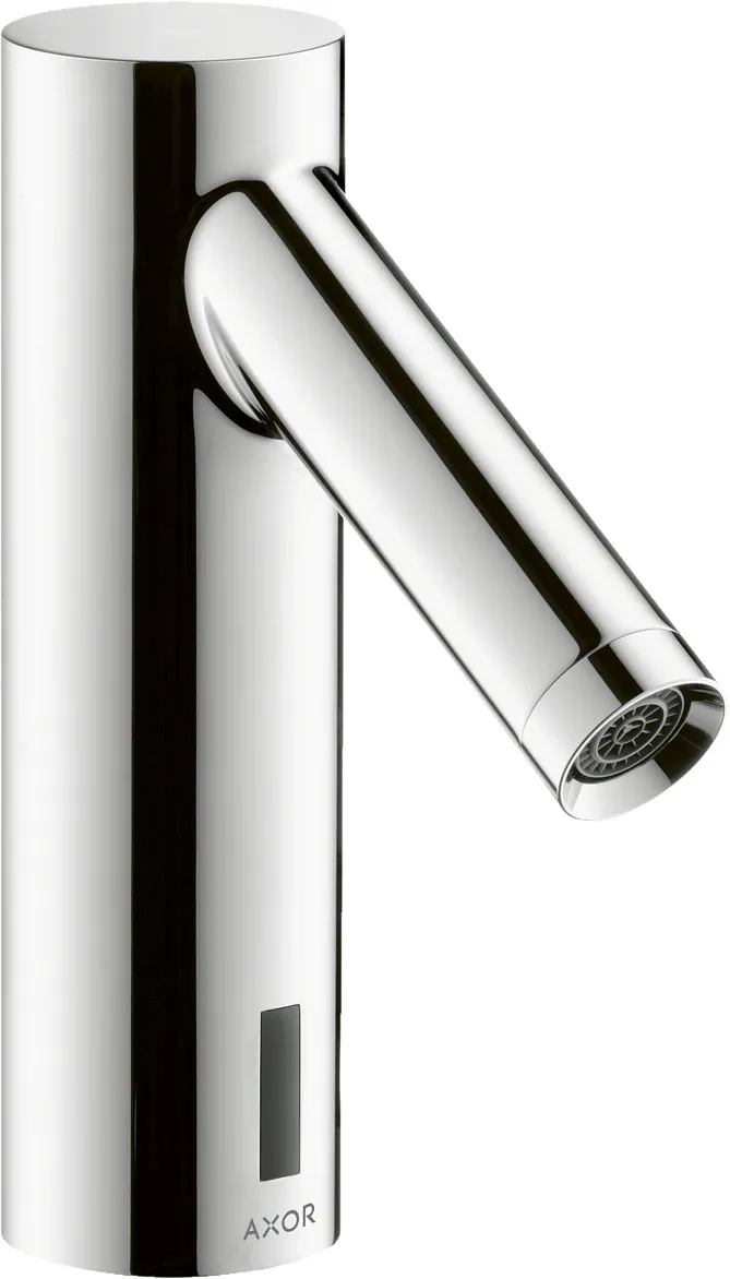 AXOR Starck Electronic basin mixer with temperature pre-adjustment, battery-operated