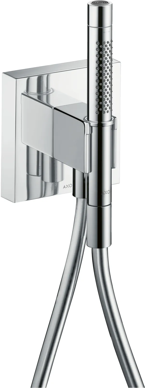 AXOR Starck Держатель Porter блок 120/120 с ручным душем-стержнем 2jet и душевым шлангом