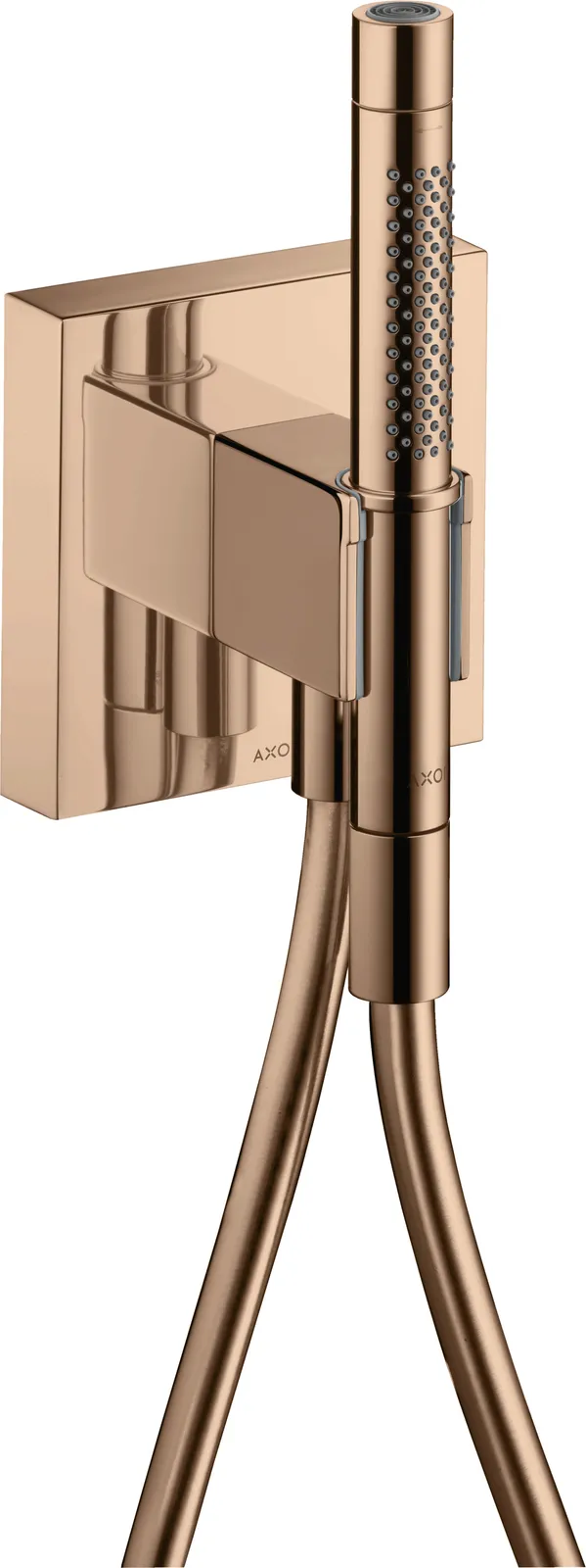 AXOR Starck Держатель Porter блок 120/120 с ручным душем-стержнем 2jet и душевым шлангом