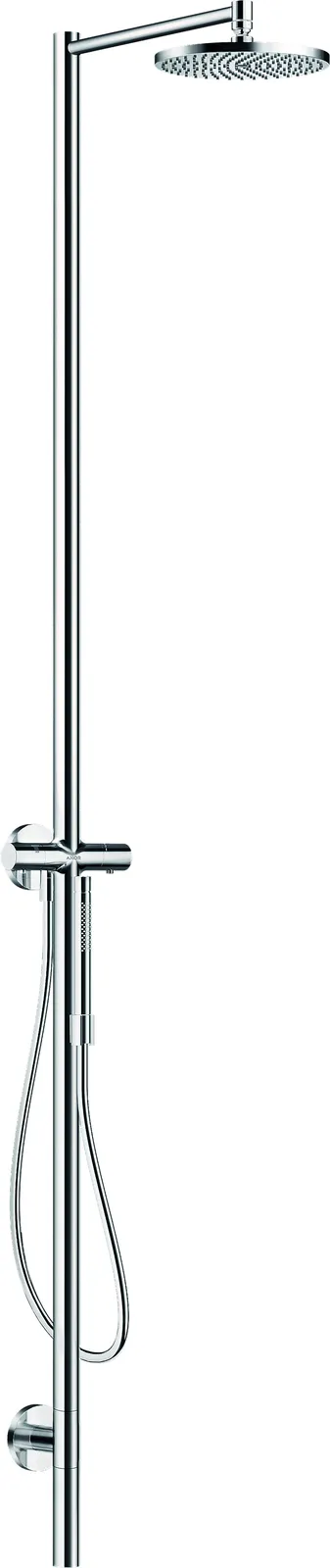 AXOR Starck Shower column with thermostat and overhead shower 240 1jet