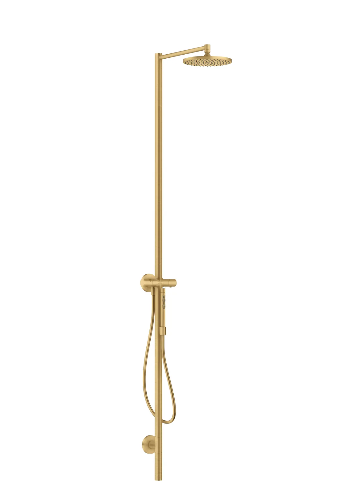 AXOR Starck Shower column with thermostat and overhead shower 240 1jet
