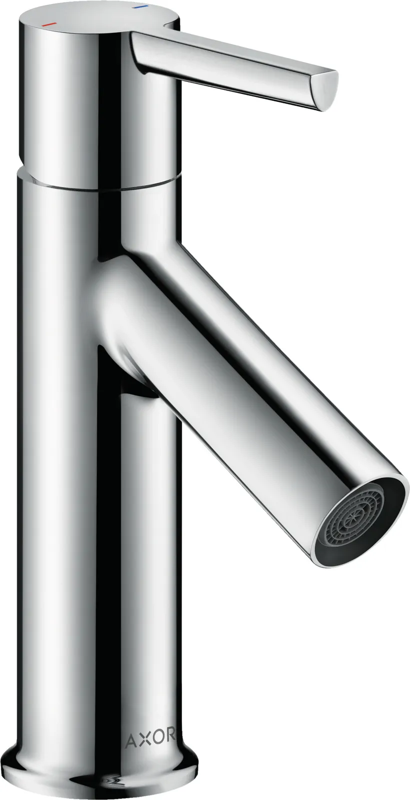 AXOR Starck Single-lever basin mixer 80 with lever handle for hand-wash basins with pop-up waste