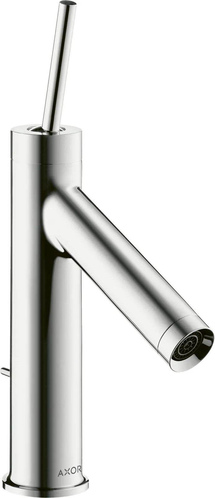 AXOR Starck Single-lever basin mixer 90 with pin handle and pop-up waste