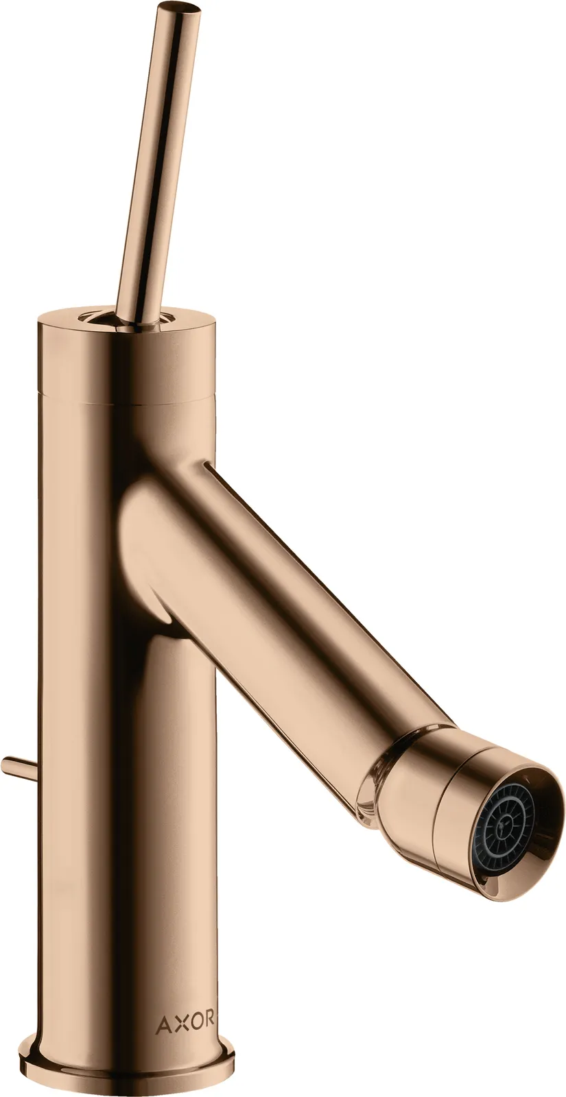 AXOR Starck Single-lever bidet mixer with pin handle and pop-up waste set