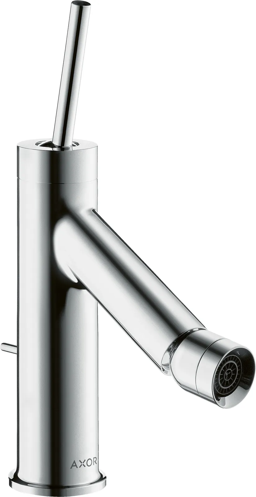 AXOR Starck Single-lever bidet mixer with pin handle and pop-up waste set