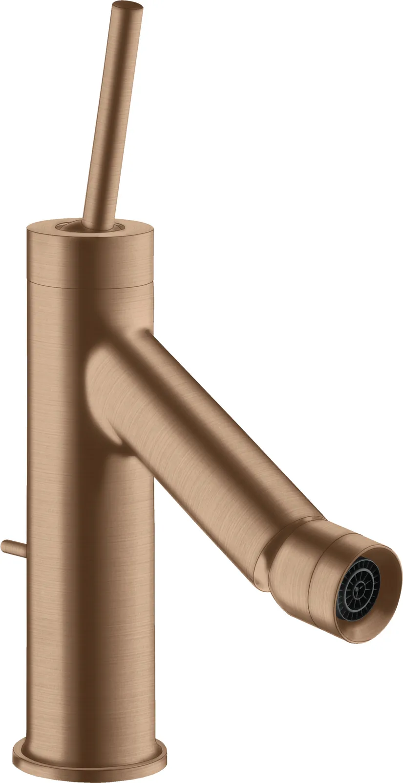 AXOR Starck Single-lever bidet mixer with pin handle and pop-up waste set