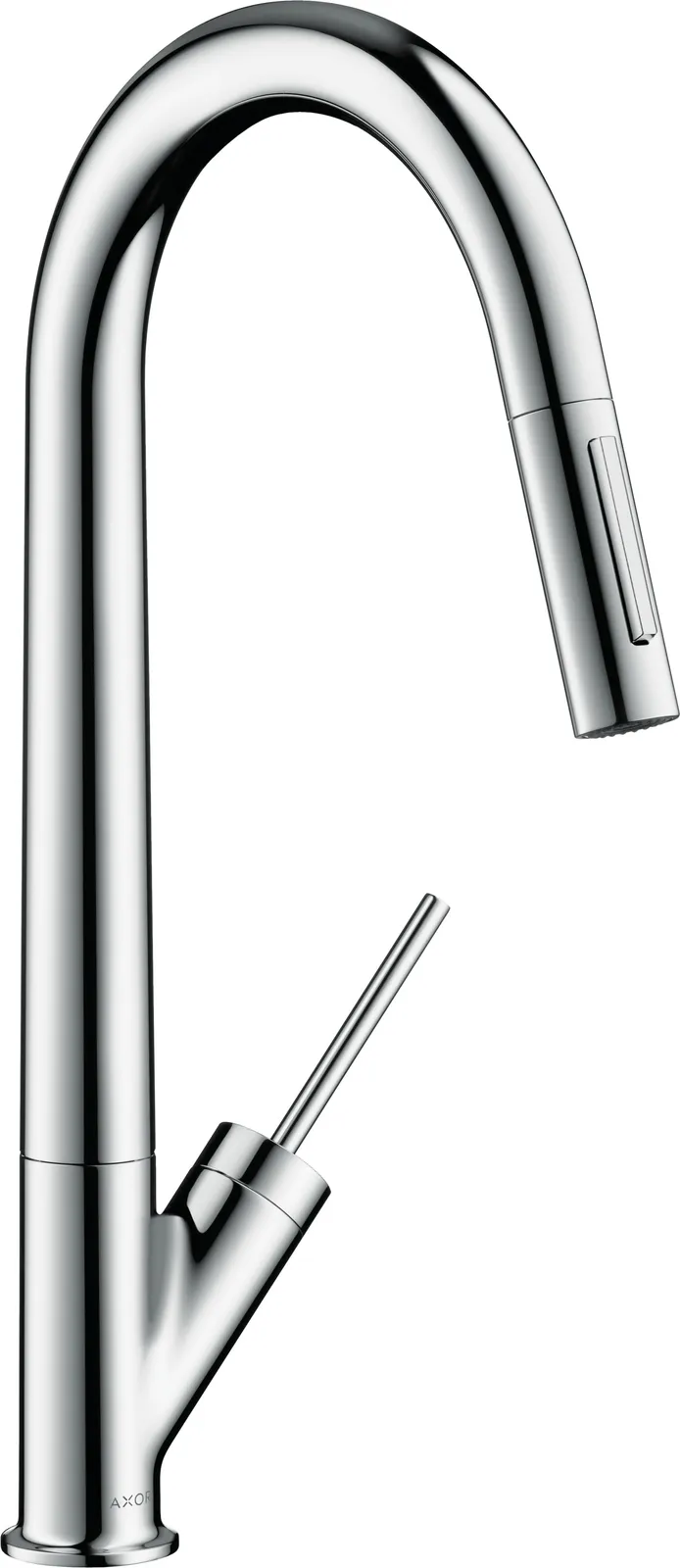 AXOR Starck Single-lever kitchen mixer 270 with pull-out spray EcoSmart