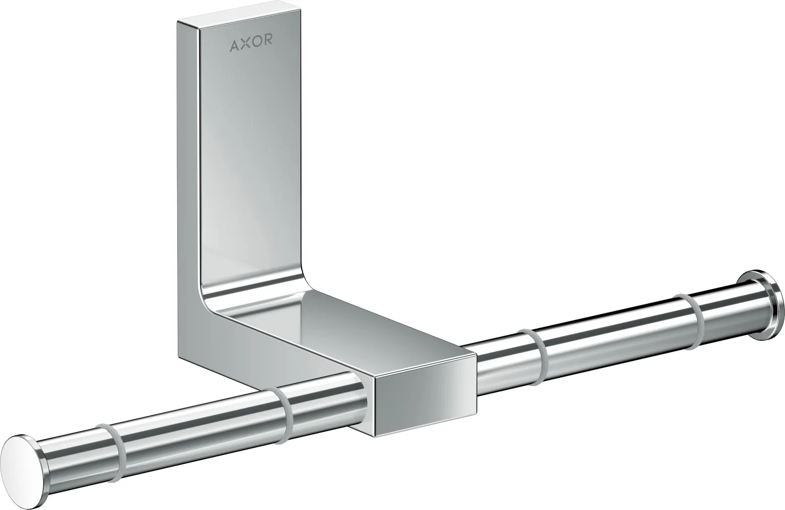 AXOR Universal Rectangular Double toilet roll holder