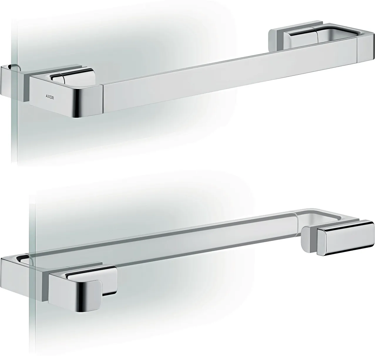AXOR Universal Softsquare Shower door handle 444 mm