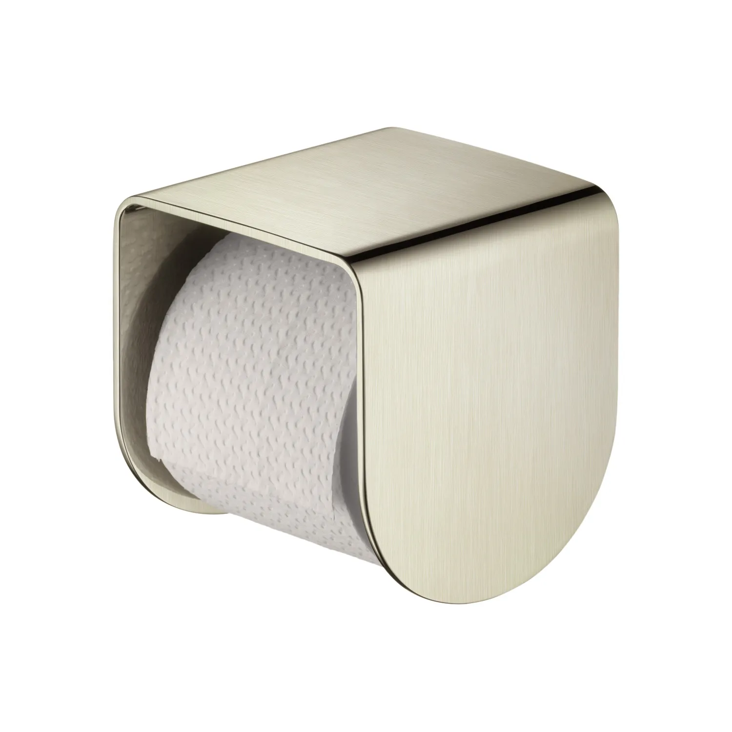 AXOR Universal Softsquare Toilet roll holder with shelf