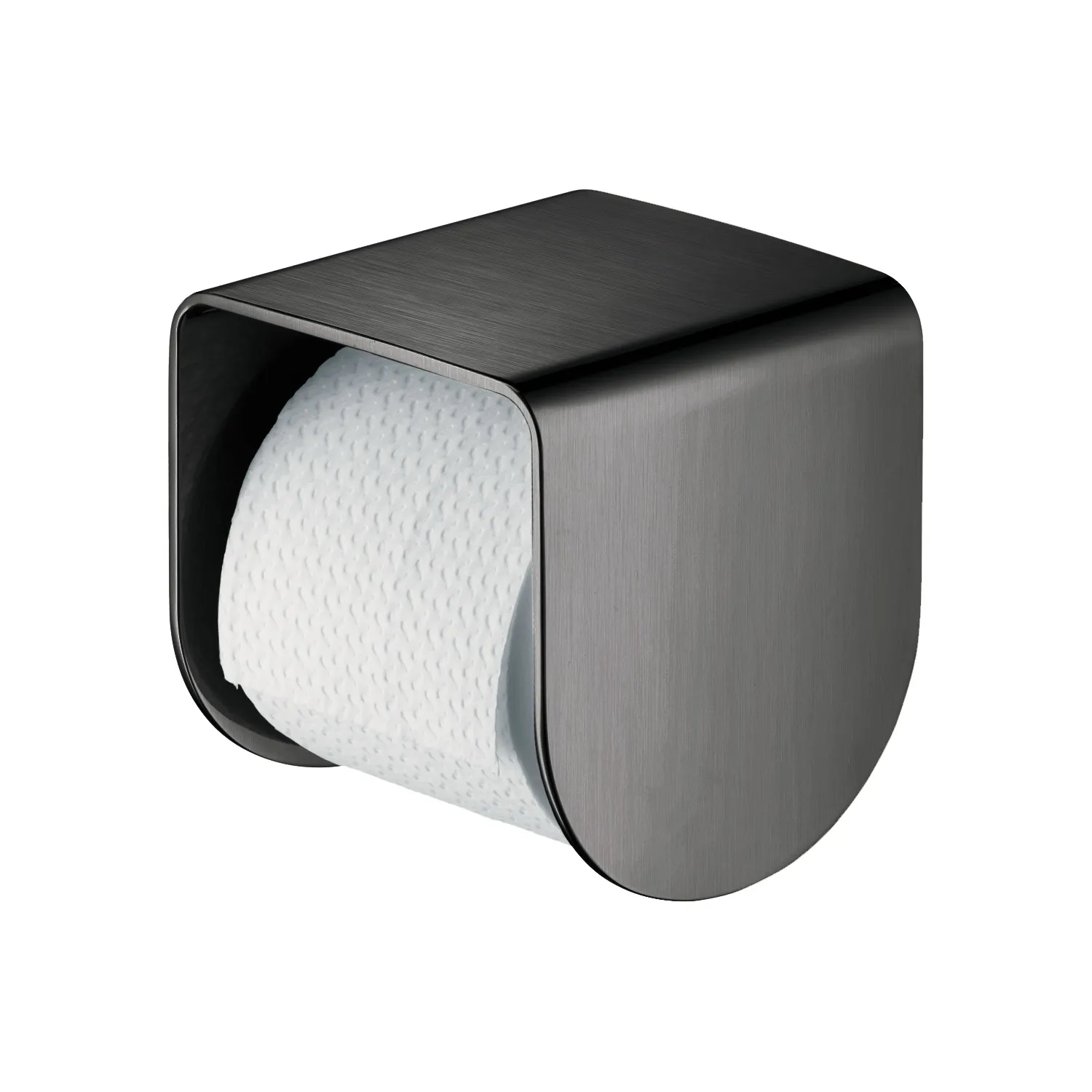 AXOR Universal Softsquare Toilet roll holder with shelf