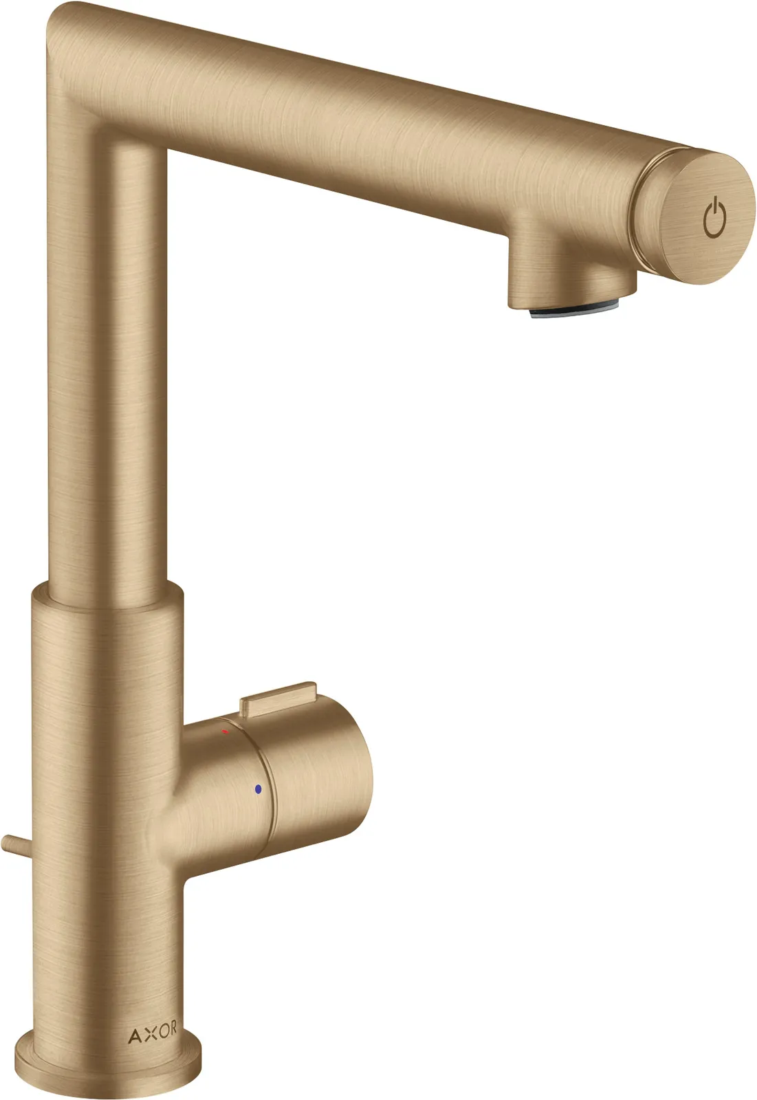 AXOR Uno Basin mixer Select 220 with pop-up waste set