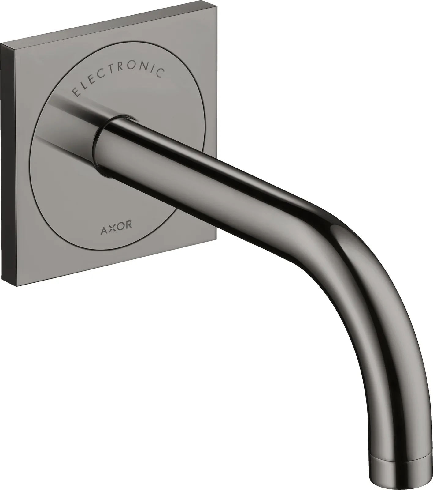 AXOR Uno Elektron lavabo aralashtirgichi, yashirin montaj, devorga uchun, joʻmrak 165 mm bilan