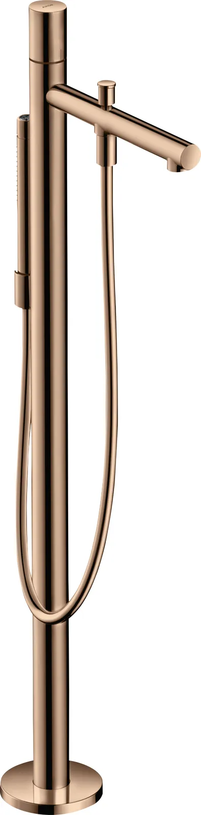 AXOR Uno Single-lever bath mixer floor-standing with Zero handle
