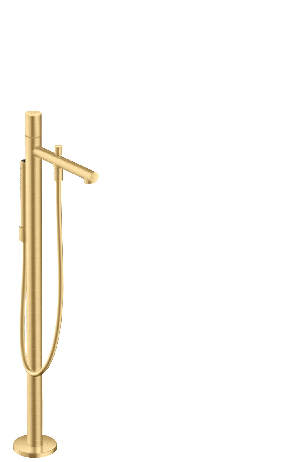 AXOR Uno Single-lever bath mixer floor-standing with Zero handle
