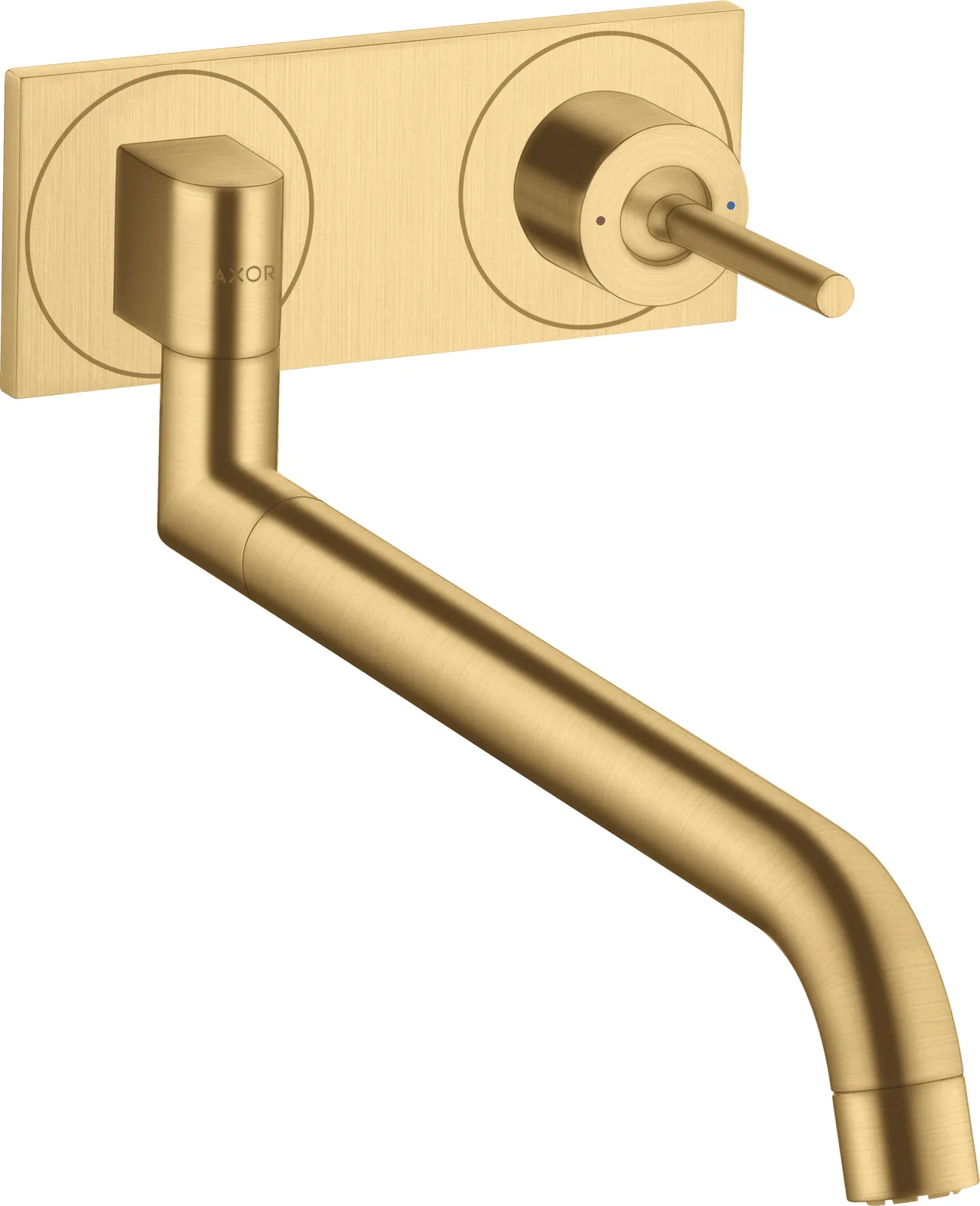 AXOR Uno Single-lever kitchen mixer for concealed installation, wall-mounted
